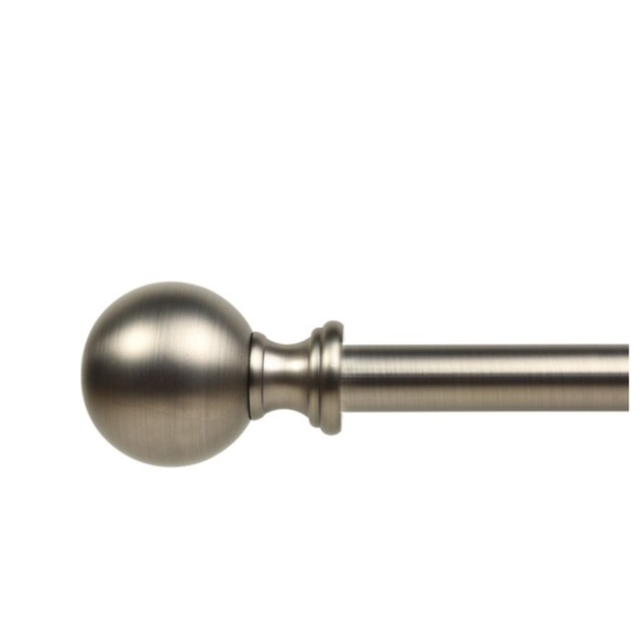 Allen and Roth Set Drapery Curtain Rod Finials Square Fits Up to 1" Rod - Picture 3 of 7